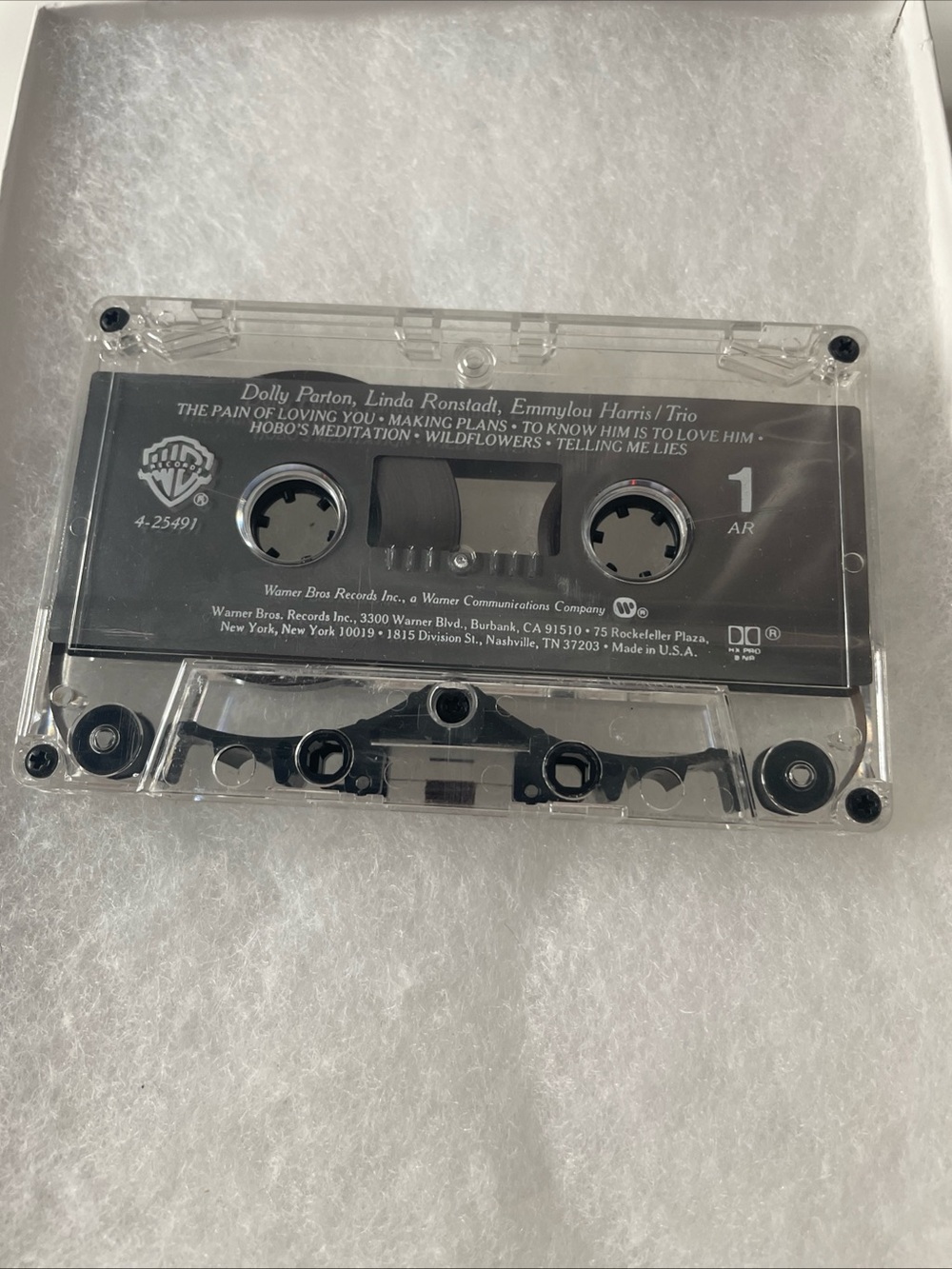 Trio by Trio (Country) (Cassette, 1987, Warner Bros.)